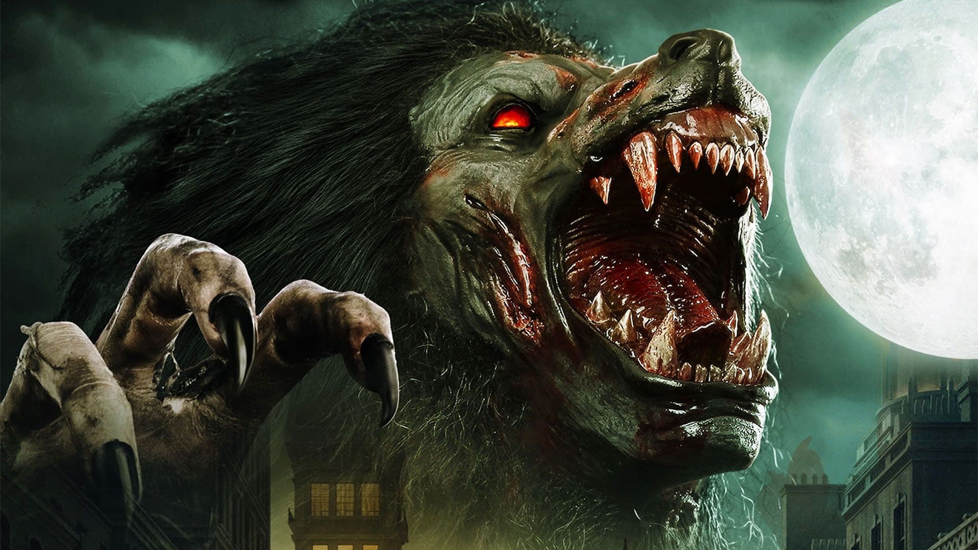 Cubierta de A Werewolf in England