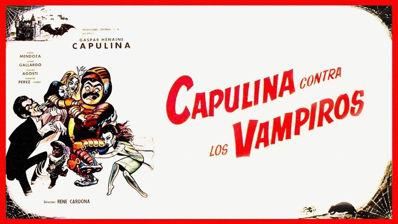 Cubierta de Capulina contra los vampiros