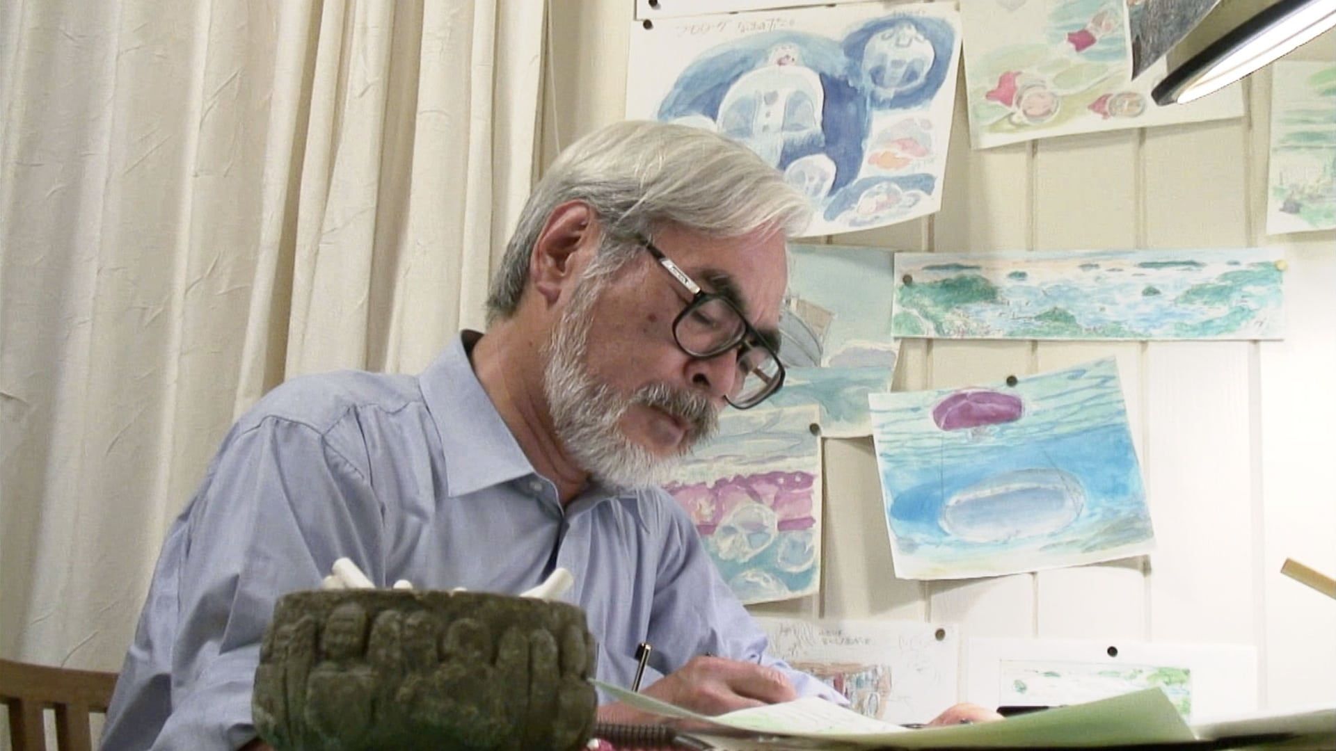 Cubierta de 10 años con Hayao Miyazaki