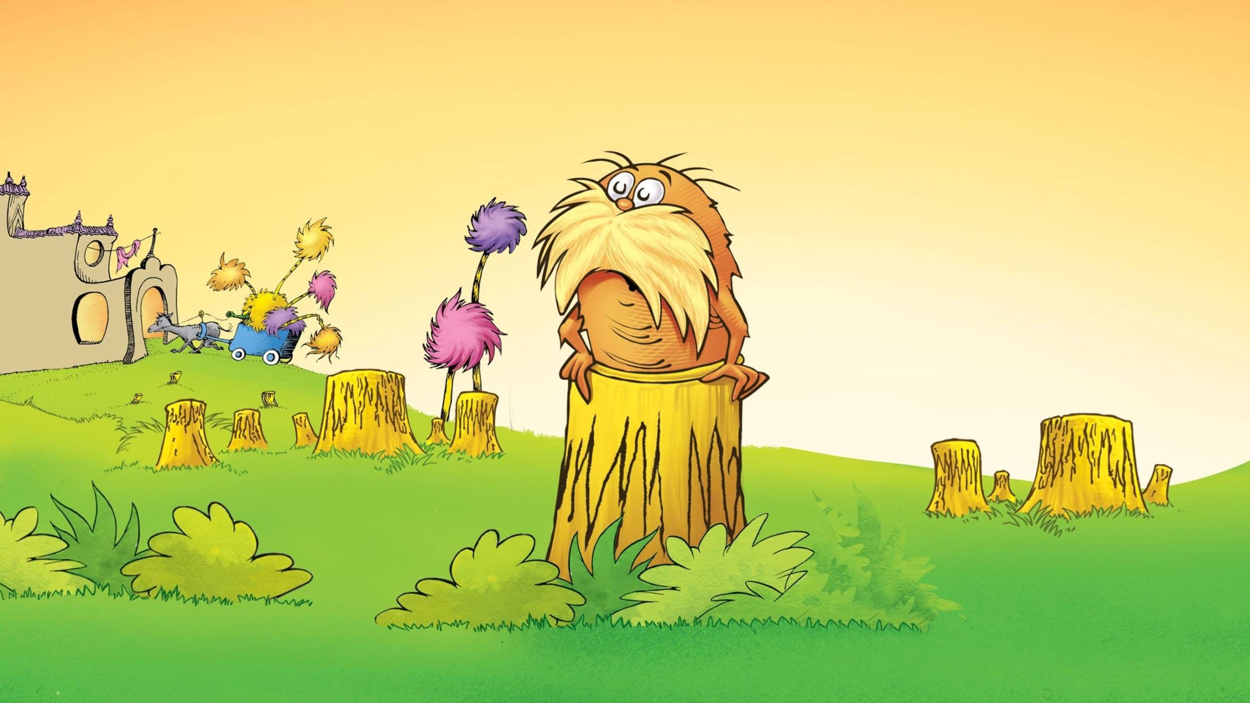 Cubierta de The Lorax