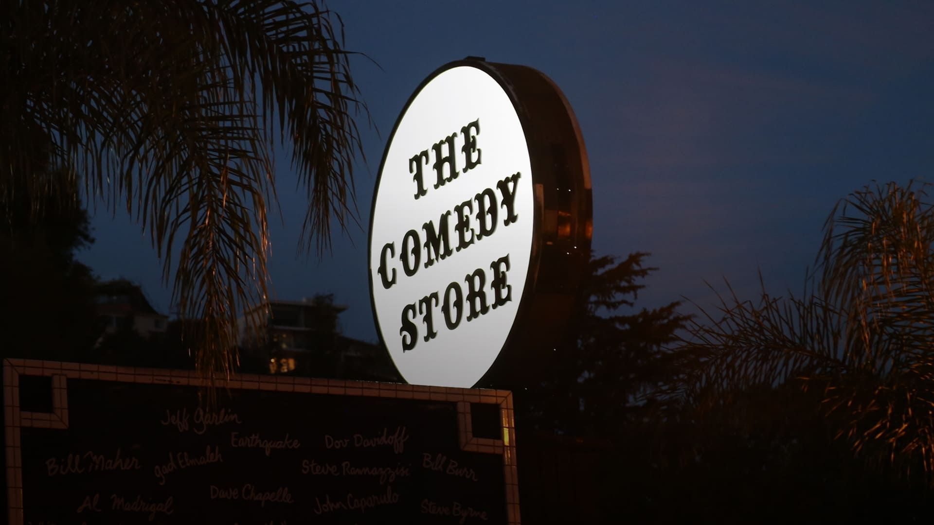 Cubierta de The Comedy Store. La cuna del humor