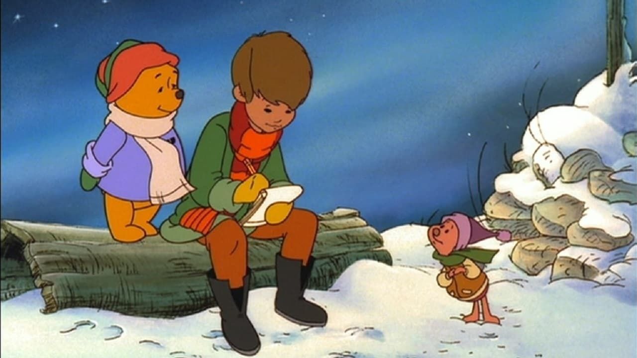 Cubierta de Winnie the Pooh y la Navidad también