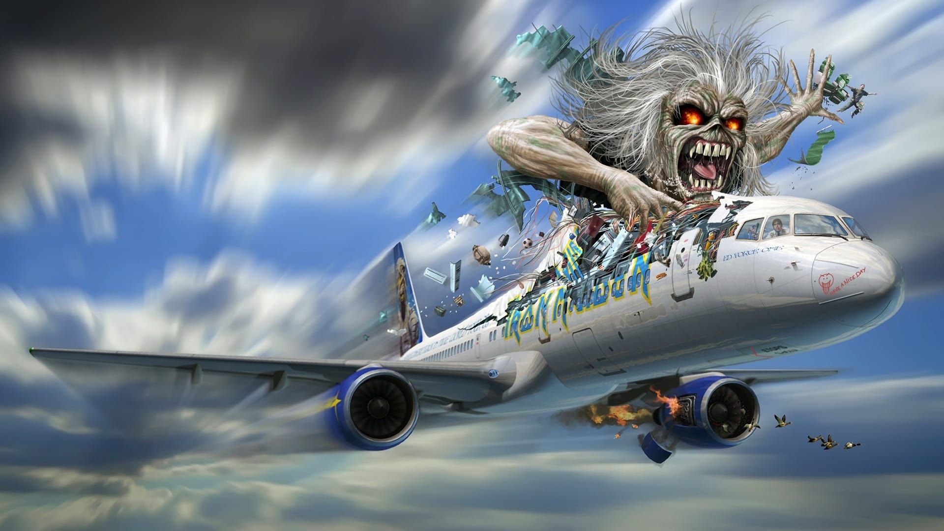 Cubierta de Iron Maiden: Flight 666: The Concert