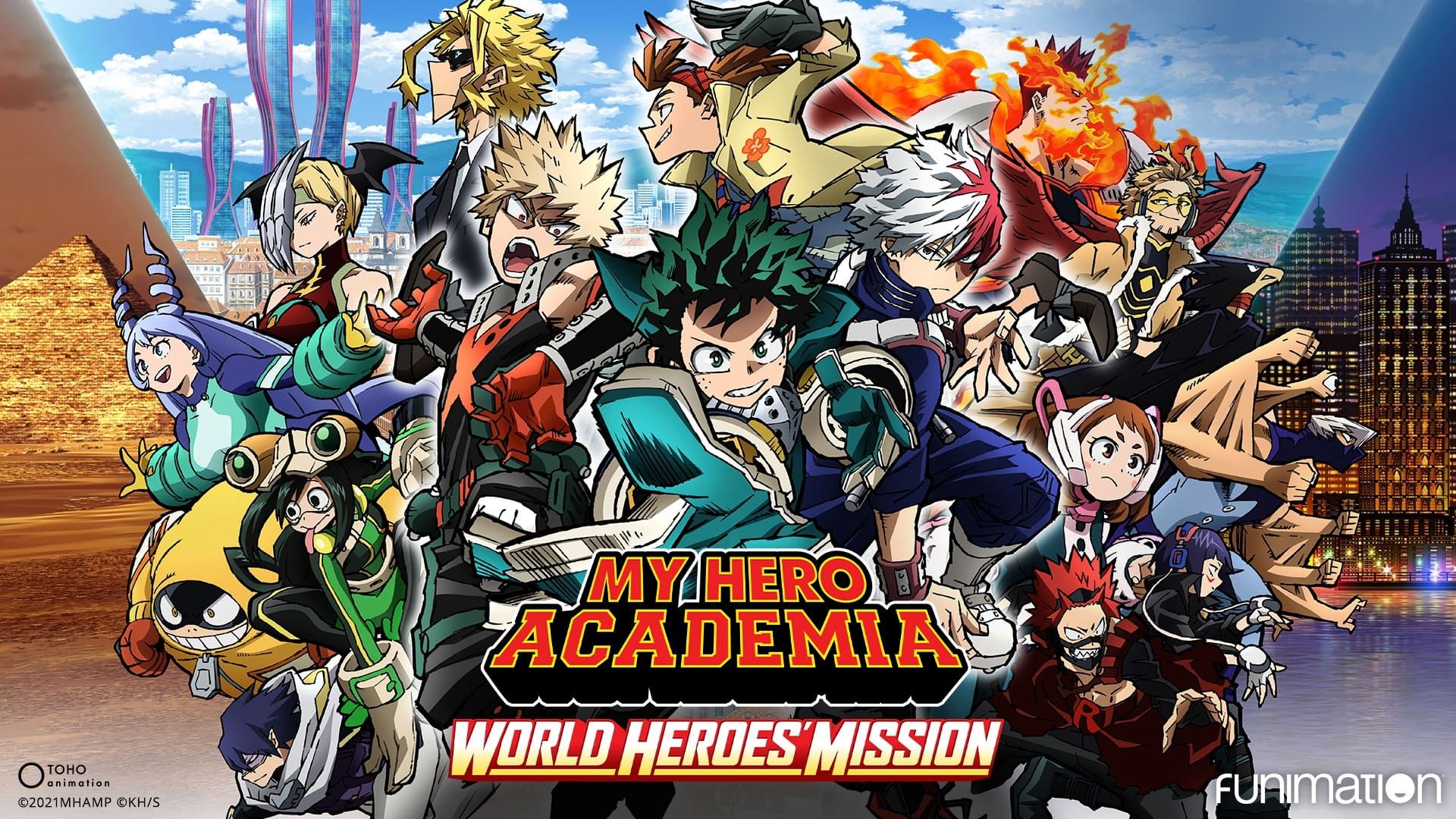 Cubierta de My Hero Academia: Misión mundial de héroes