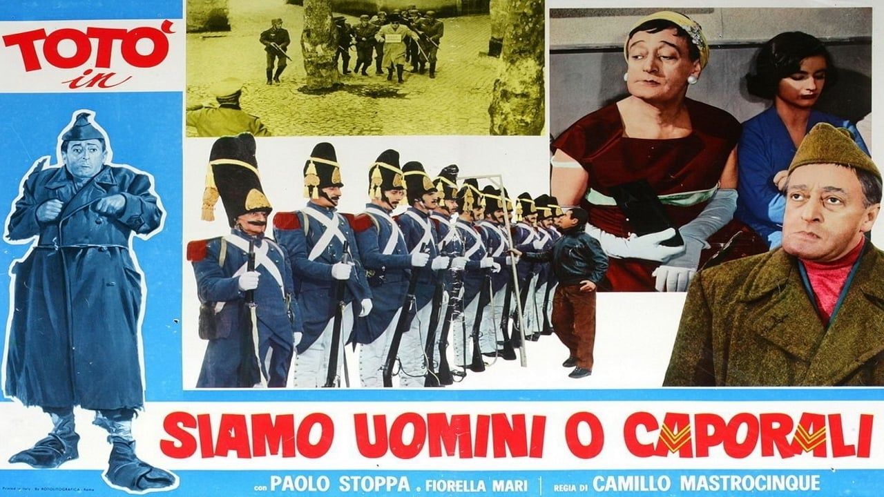 Cubierta de Siamo uomini o caporali