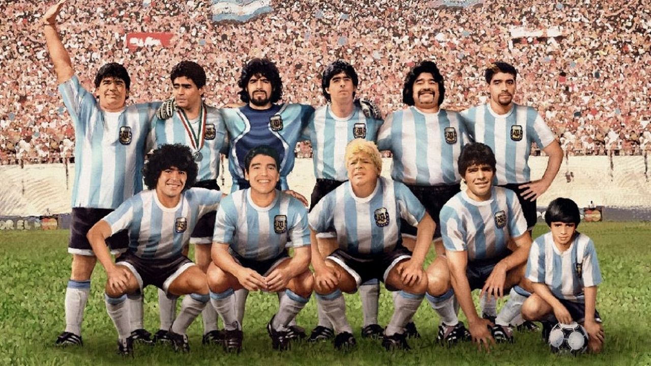 Cubierta de Amando a Maradona