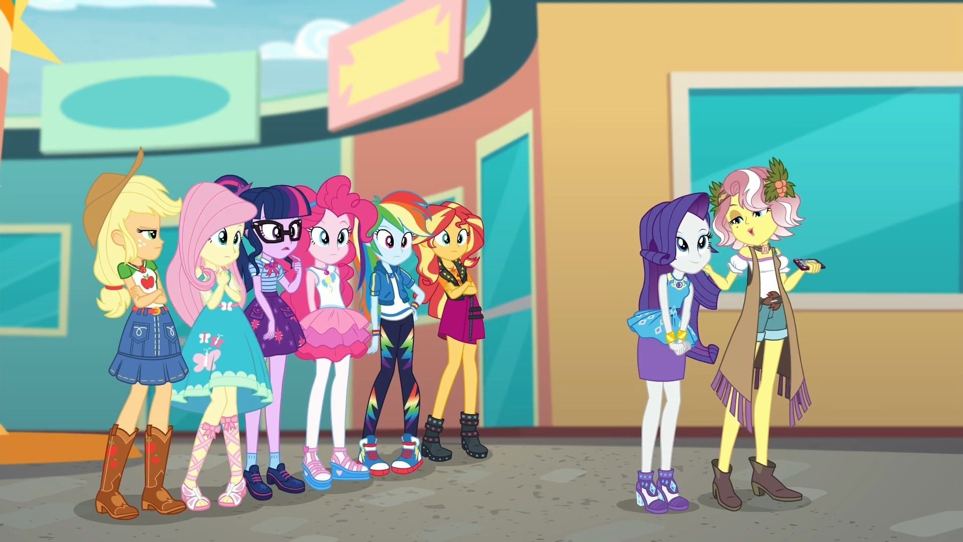 Cubierta de My Little Pony: Equestria Girls - Altibajos de amistad