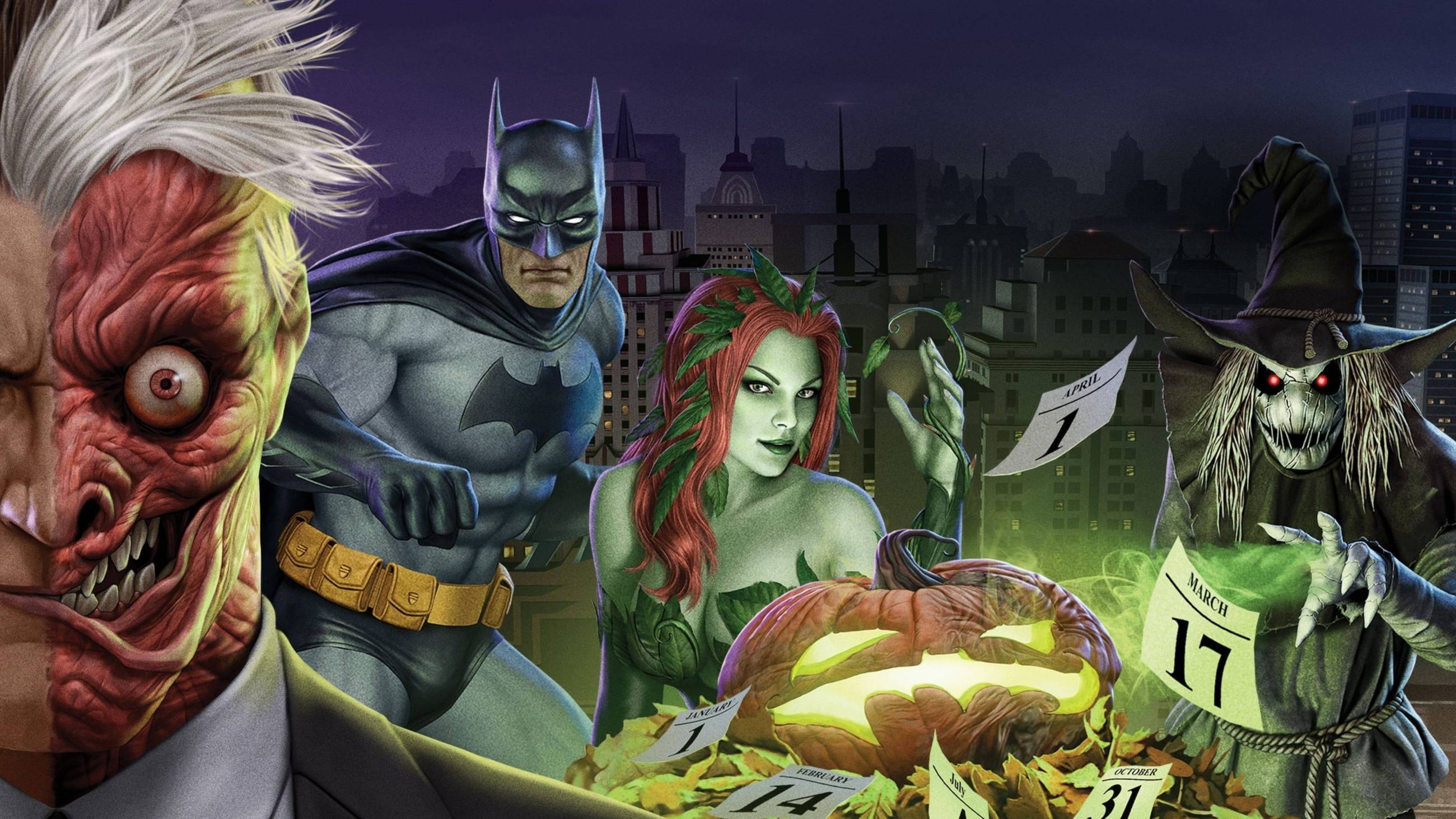 Cubierta de Batman: El largo Halloween, Parte 2