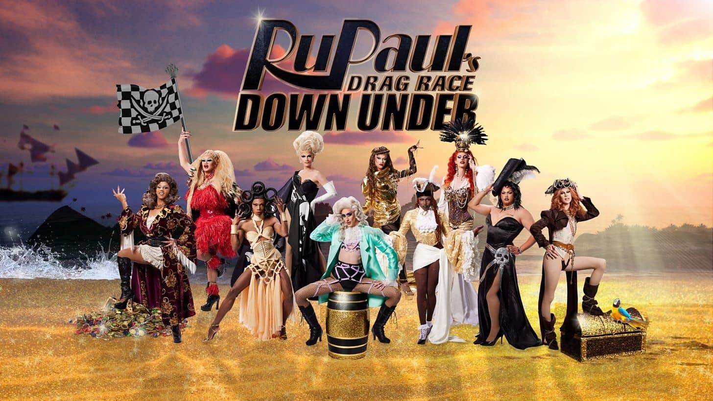 Cubierta de RuPaul: Reinas del drag: Cangurolandia