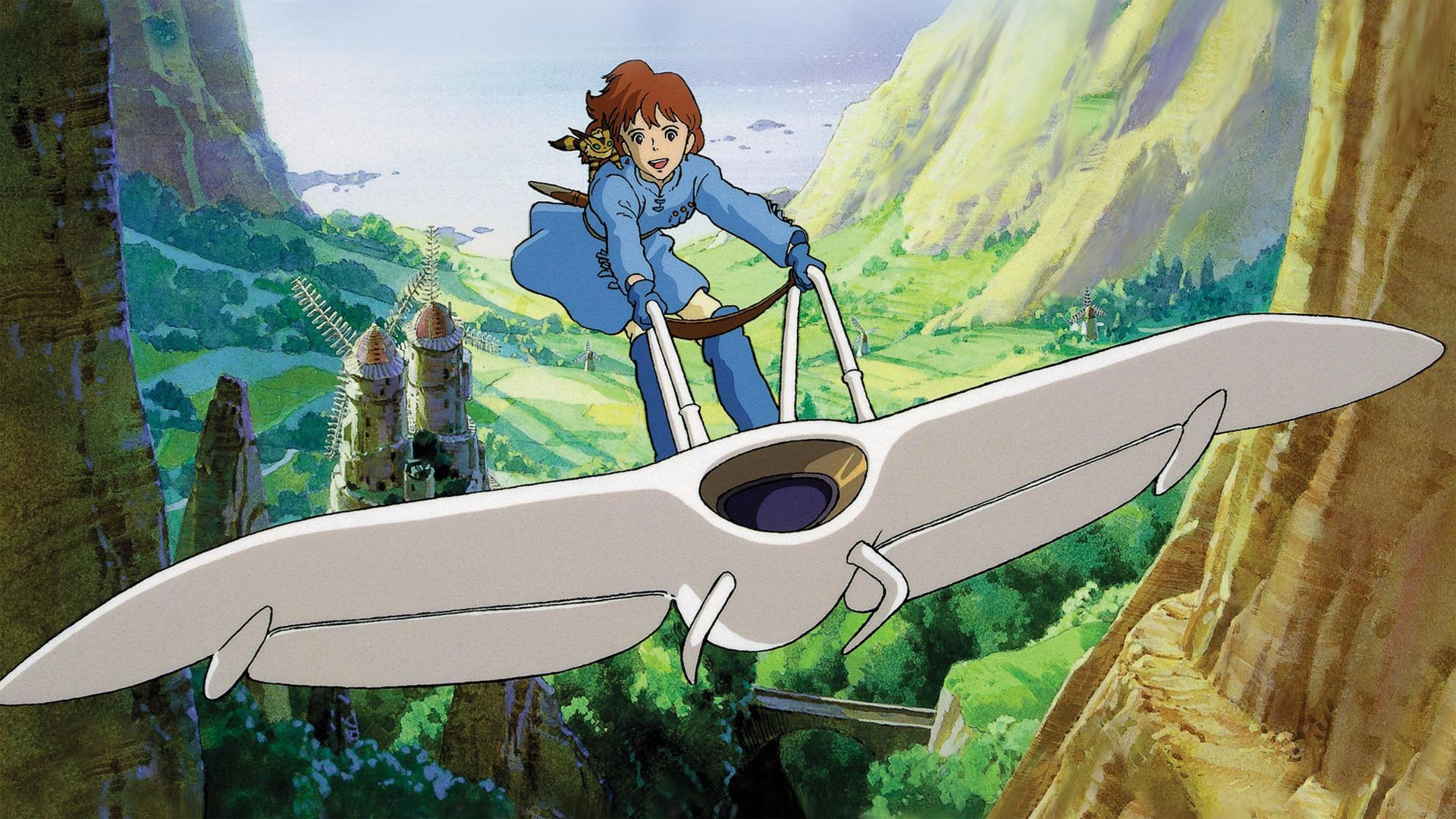 Cubierta de Nausicaä del Valle del Viento