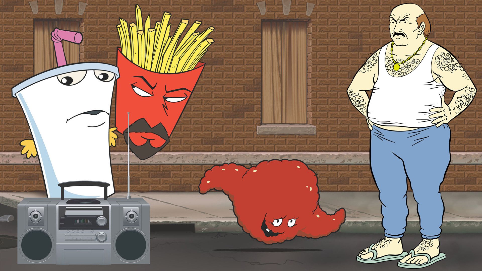 Cubierta de Aqua Teen Hunger Force