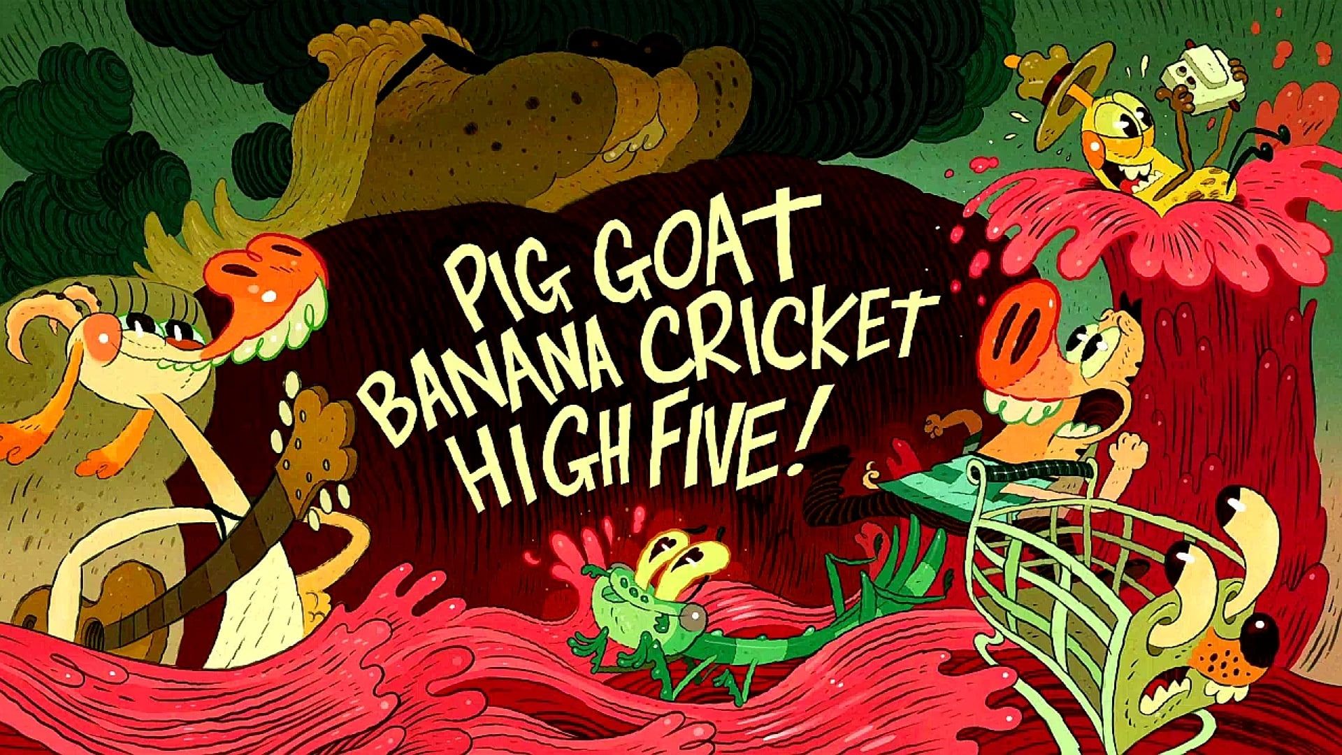 Cubierta de Pig Goat Banana Cricket