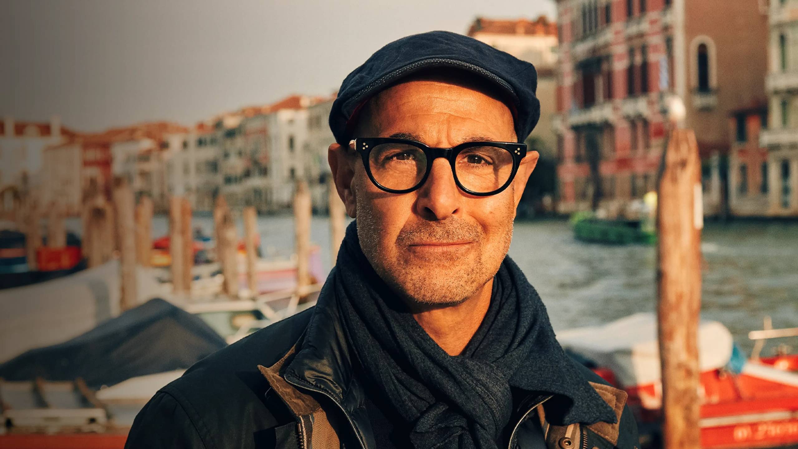 Cubierta de Stanley Tucci. Recorriendo Italia