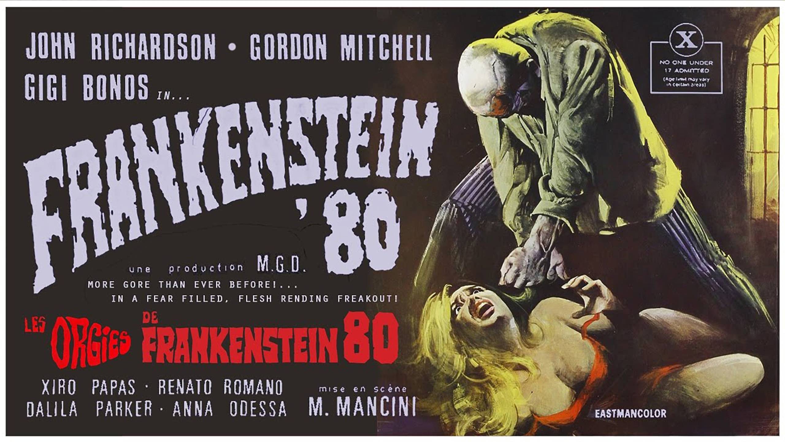 Cubierta de Frankenstein \'80