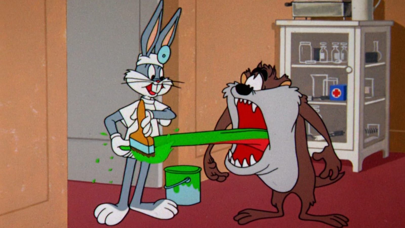 Cubierta de Bugs Bunny: El Dr. Demonio y el Sr. Liebre