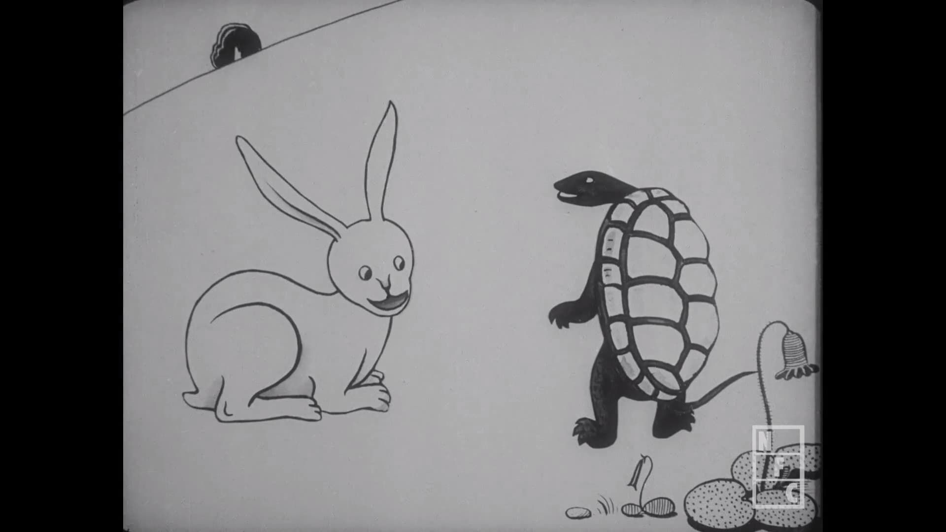 Cubierta de The Hare and the Tortoise