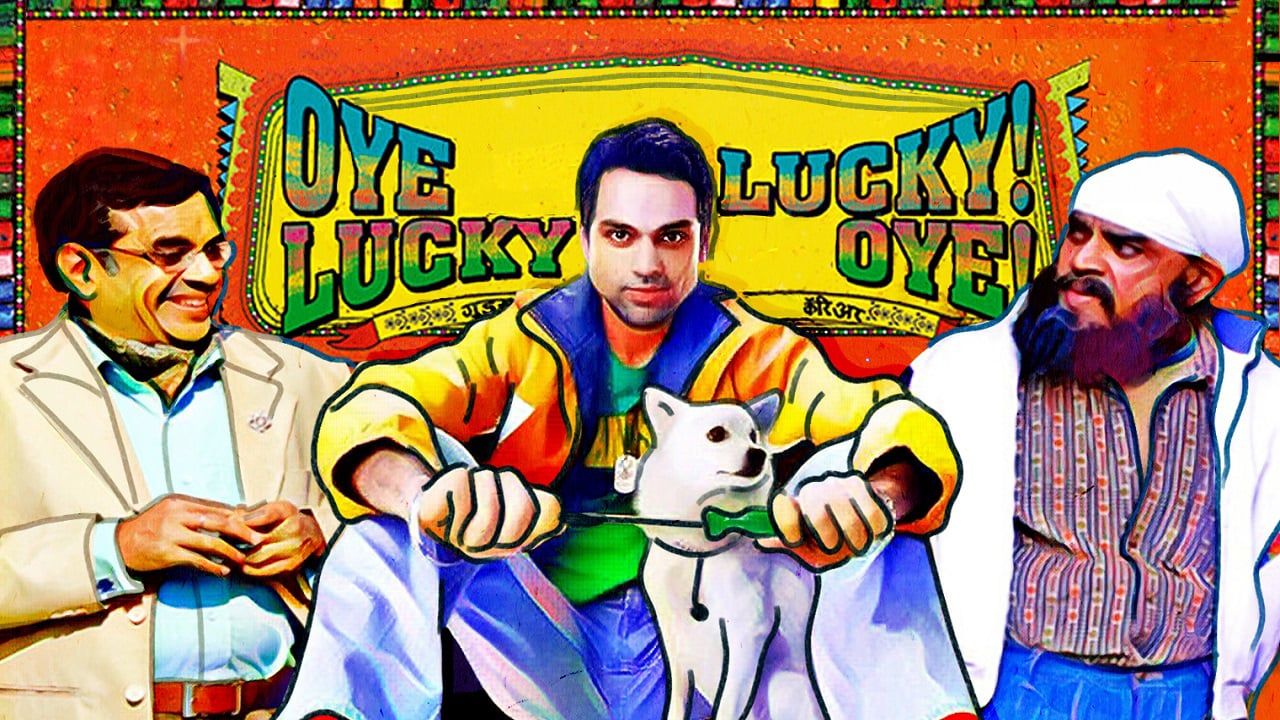 Cubierta de Oye Lucky! Lucky Oye!