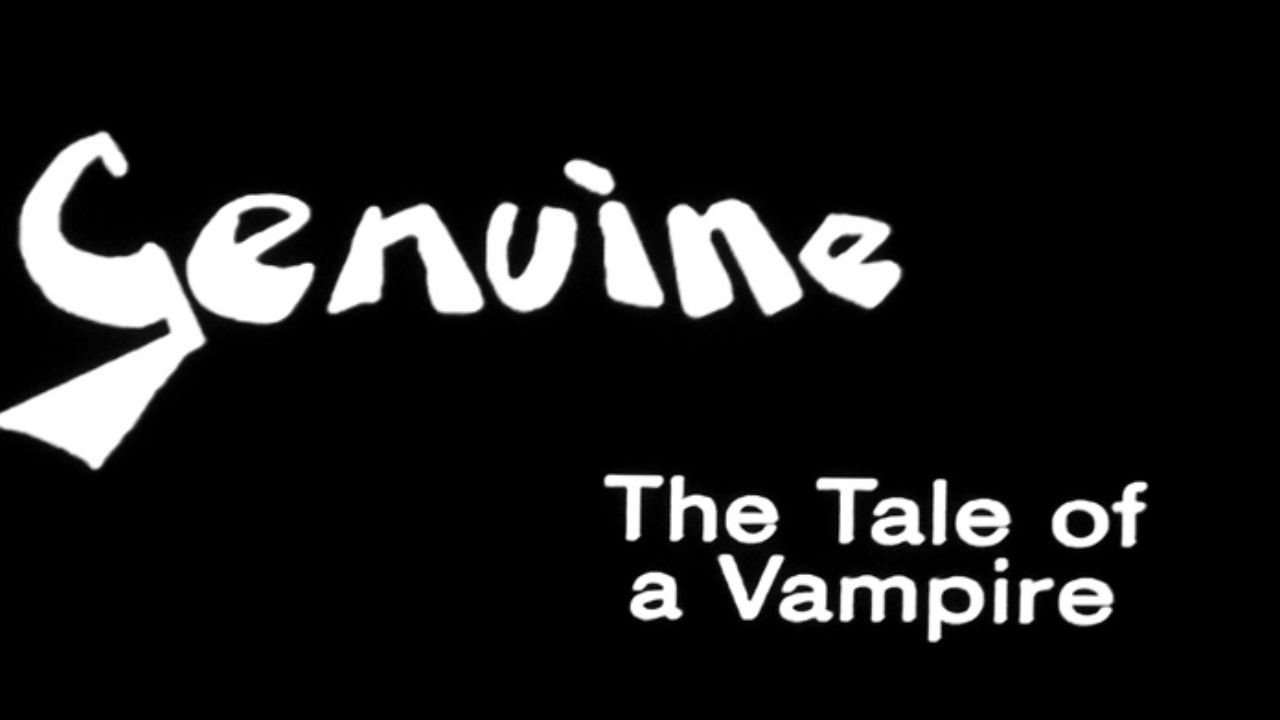 Cubierta de Genuine: A Tale of a Vampire