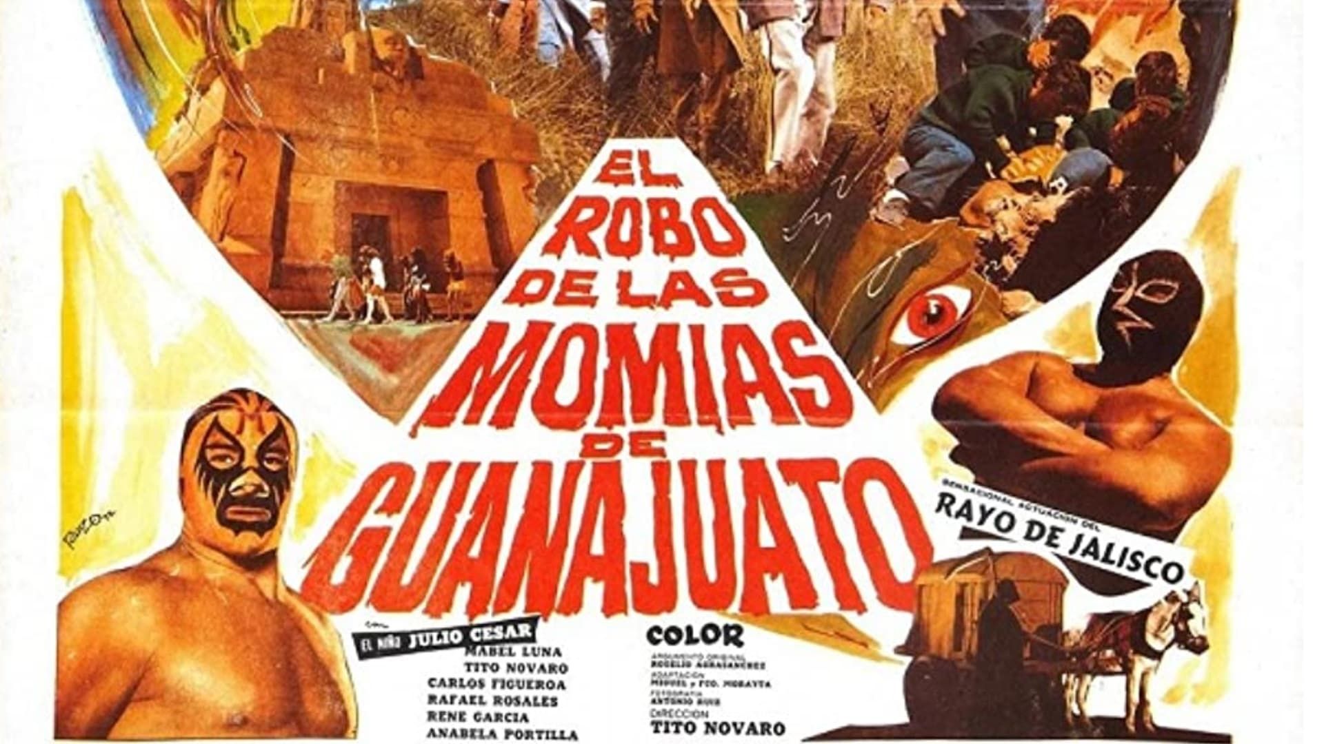 Cubierta de El robo de las momias de Guanajuato