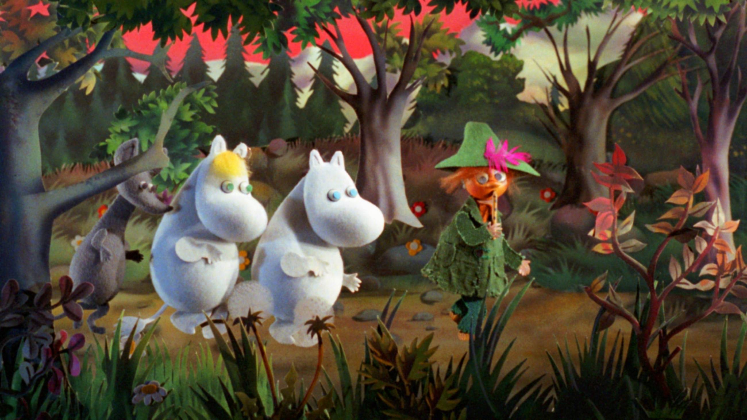 Cubierta de Moomins and the Comet Chase