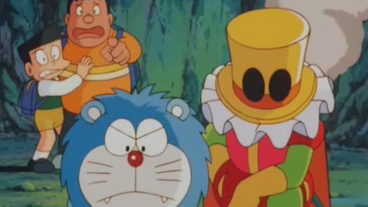 Cubierta de Doraemon y los tres mosqueteros