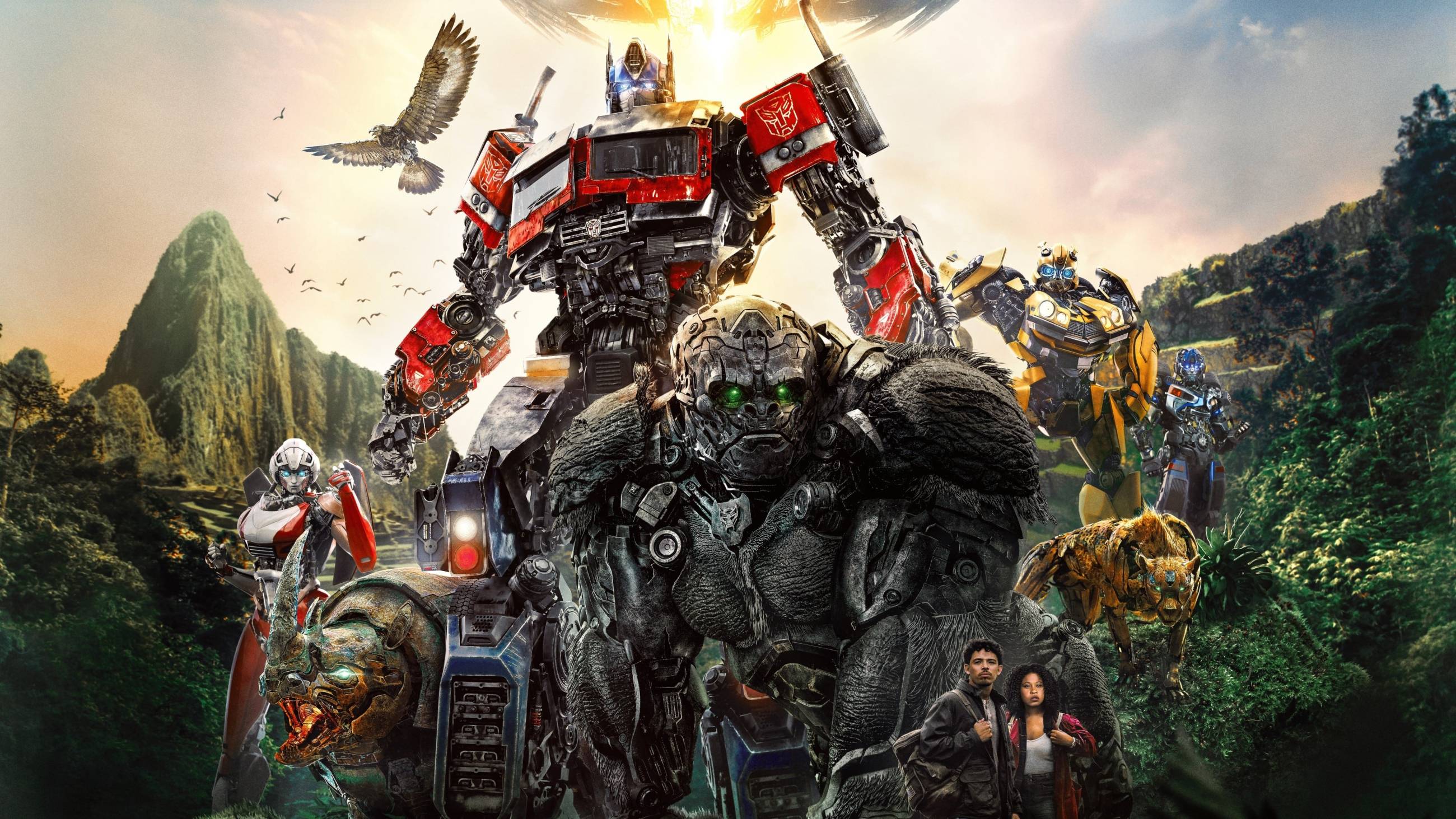 Cubierta de Transformers: El despertar de las bestias