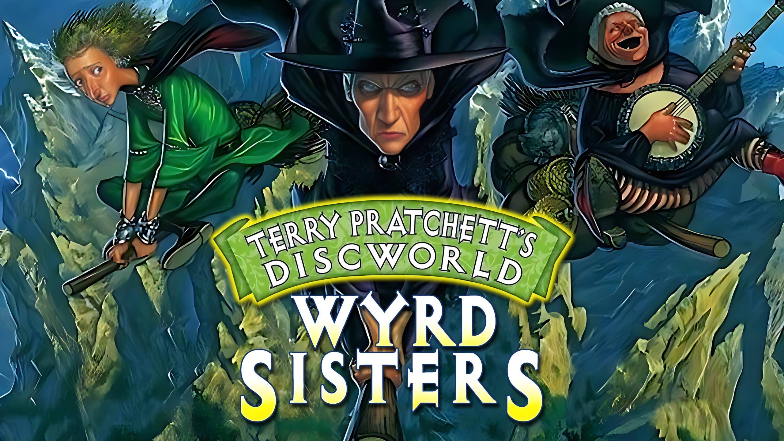 Cubierta de Wyrd Sisters