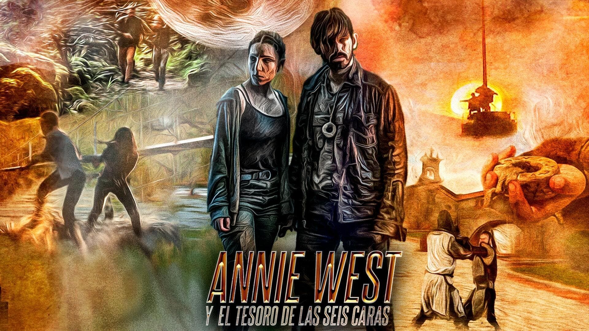 Cubierta de Annie West y el tesoro de las seis caras