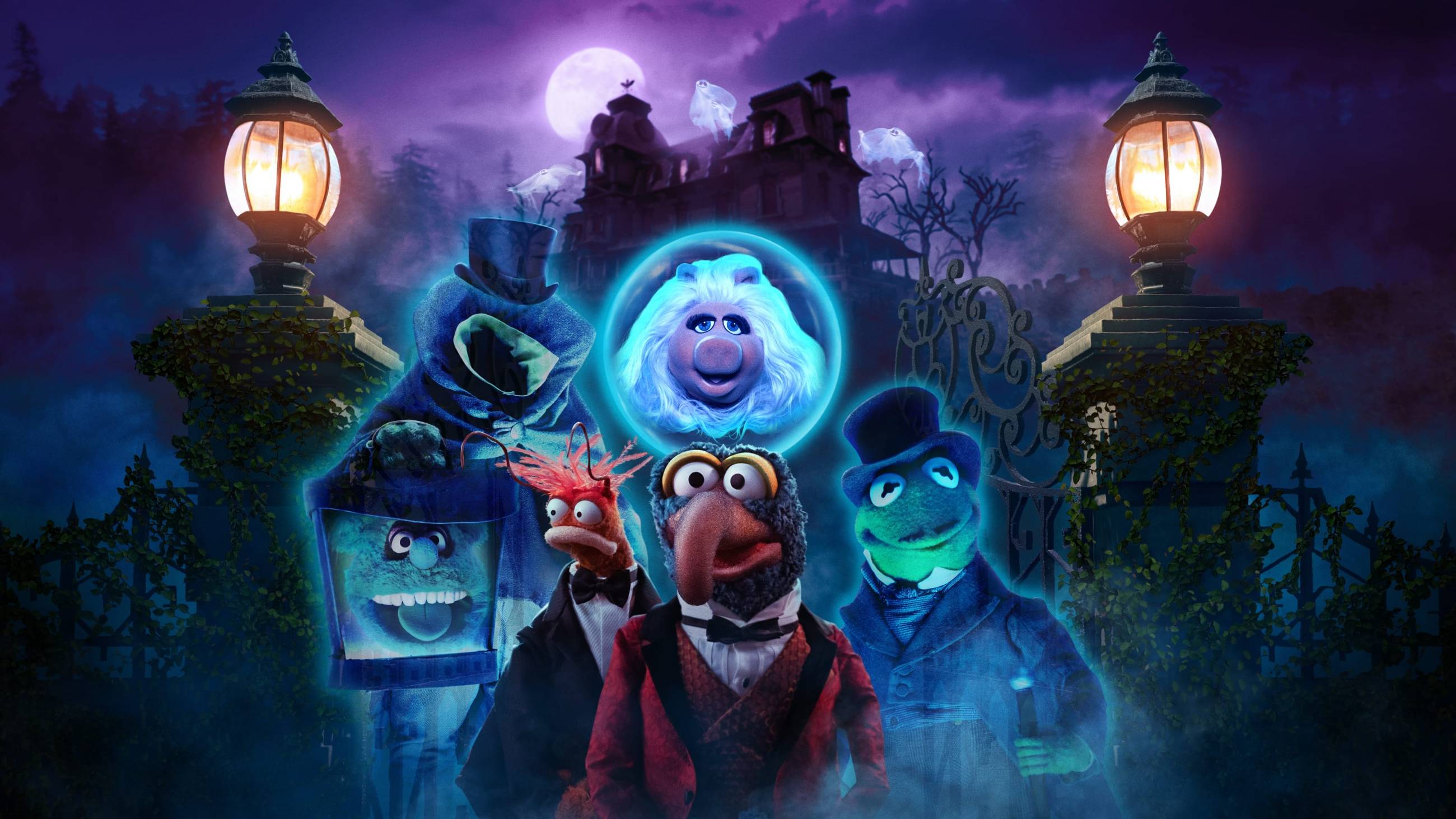 Cubierta de Los Muppets en Haunted Mansion