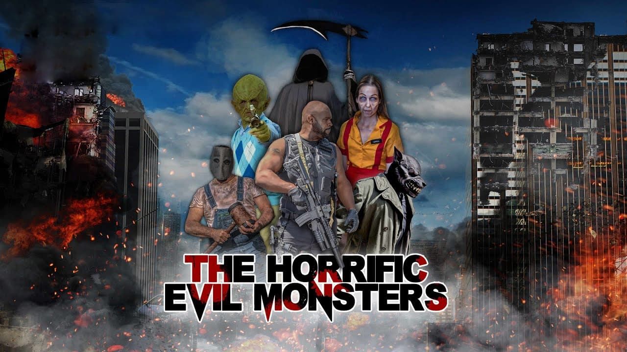 Cubierta de The Horrific Evil Monsters