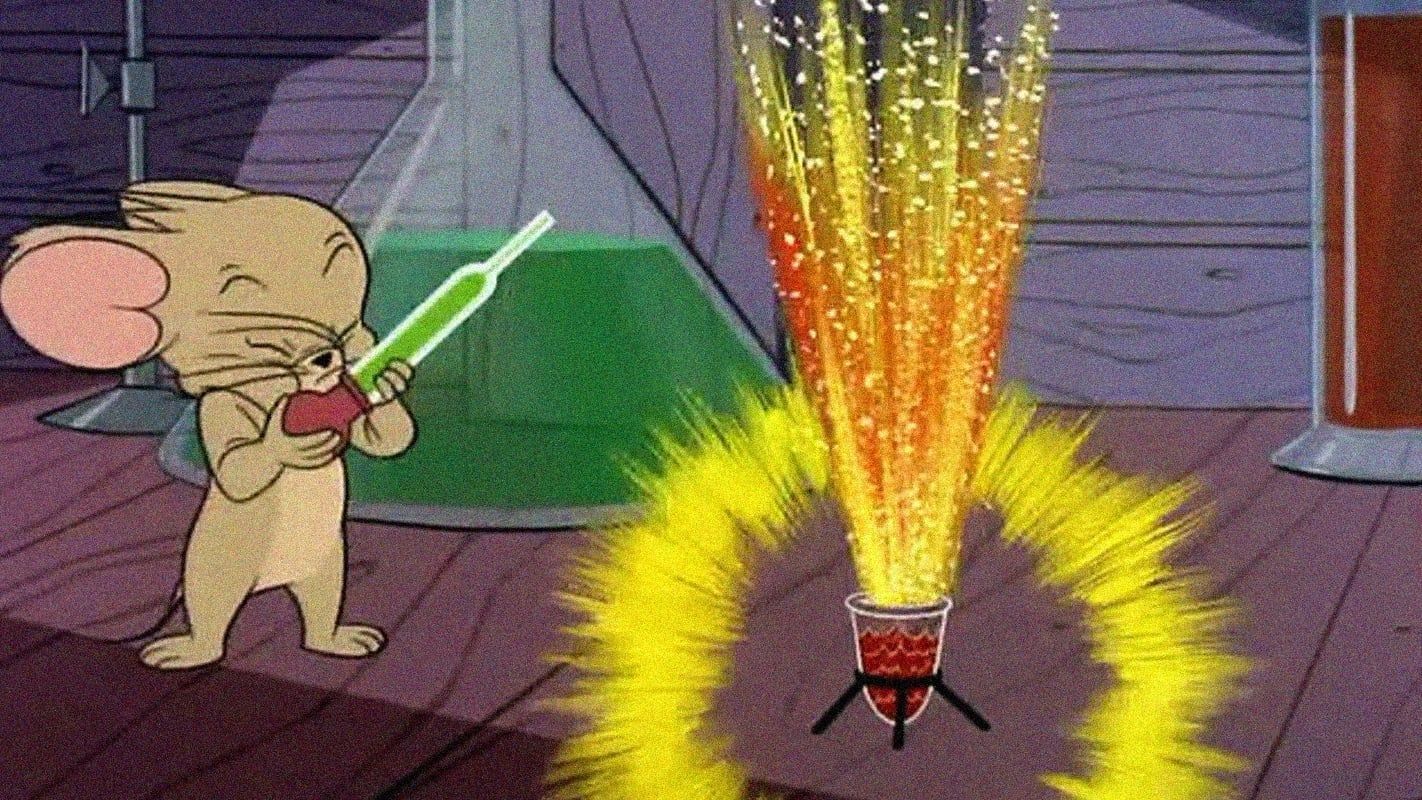 Cubierta de Tom y Jerry: Ratón de laboratorio