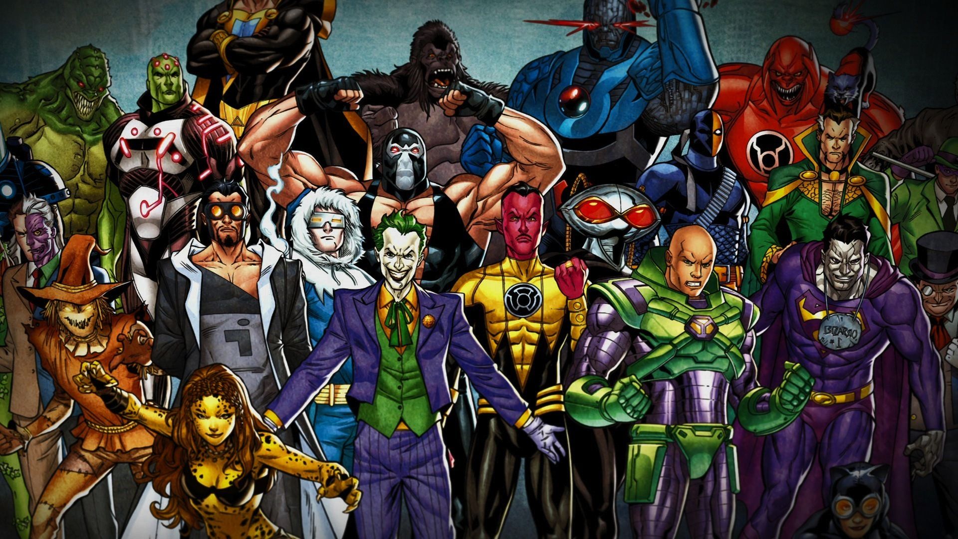 Cubierta de Necessary Evil: Super-Villains of DC Comics