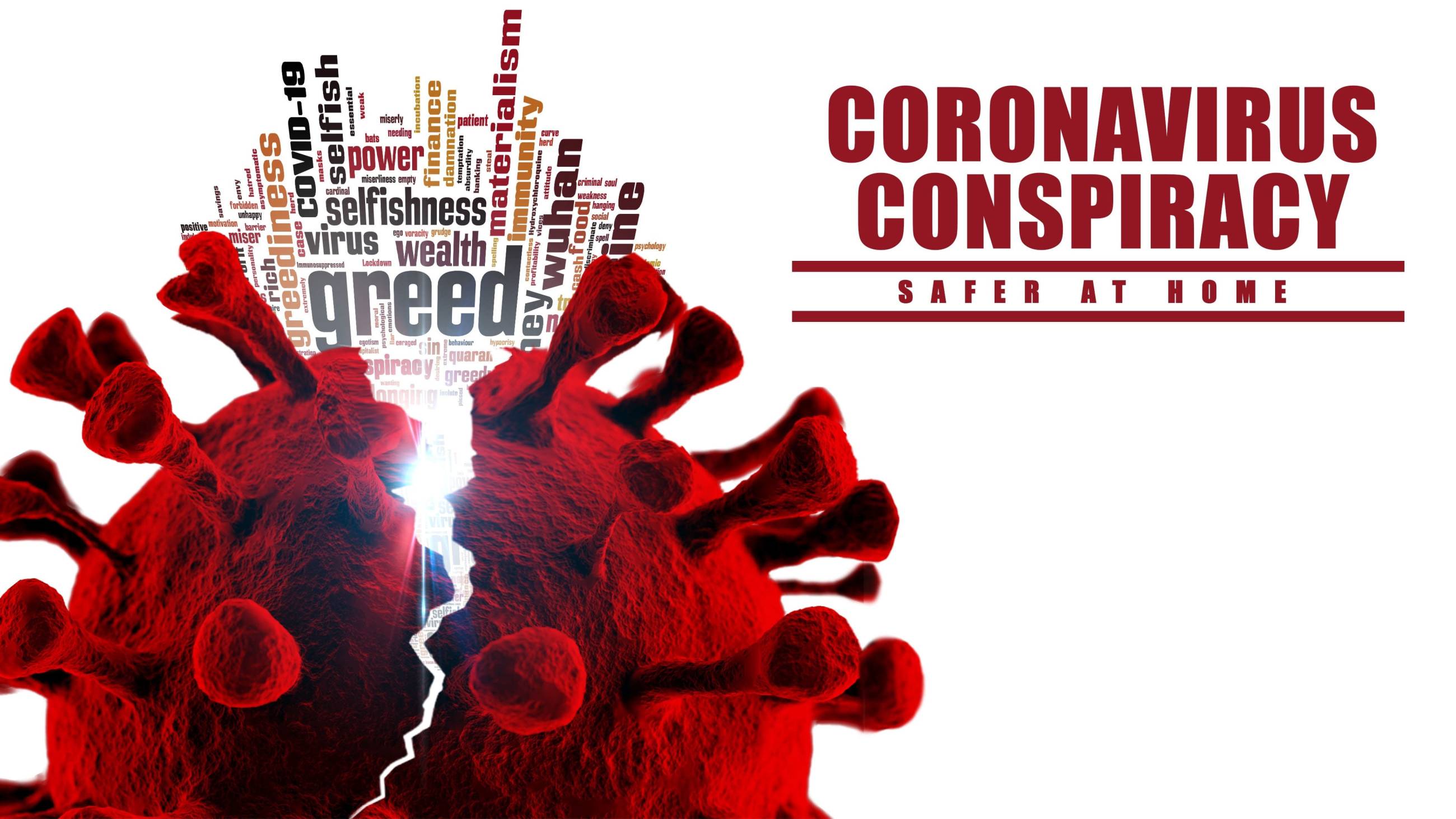 Cubierta de Coronavirus Conspiracy
