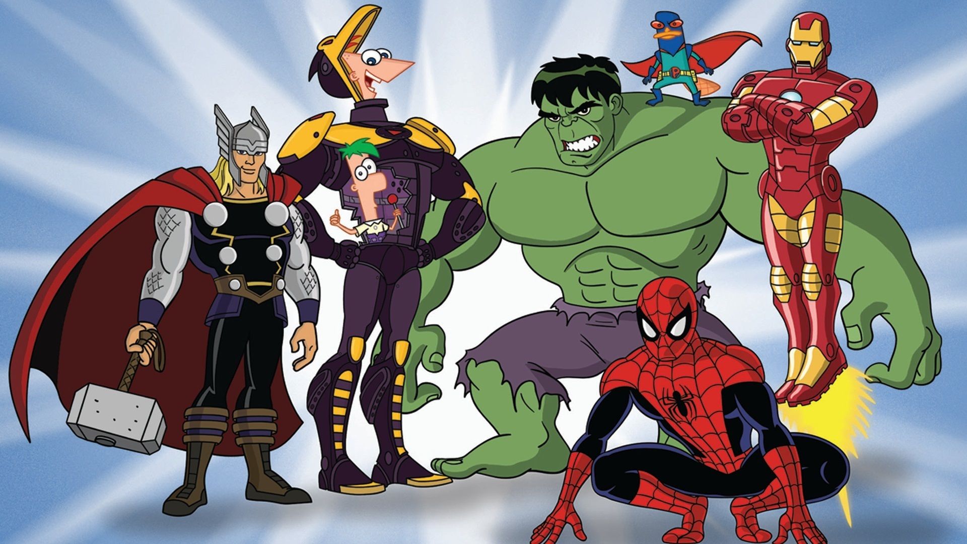 Cubierta de Phineas y Ferb: Misión Marvel