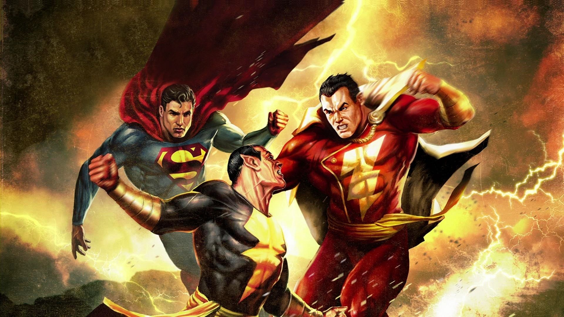 Cubierta de Superman/Shazam!: El regreso de Black Adam