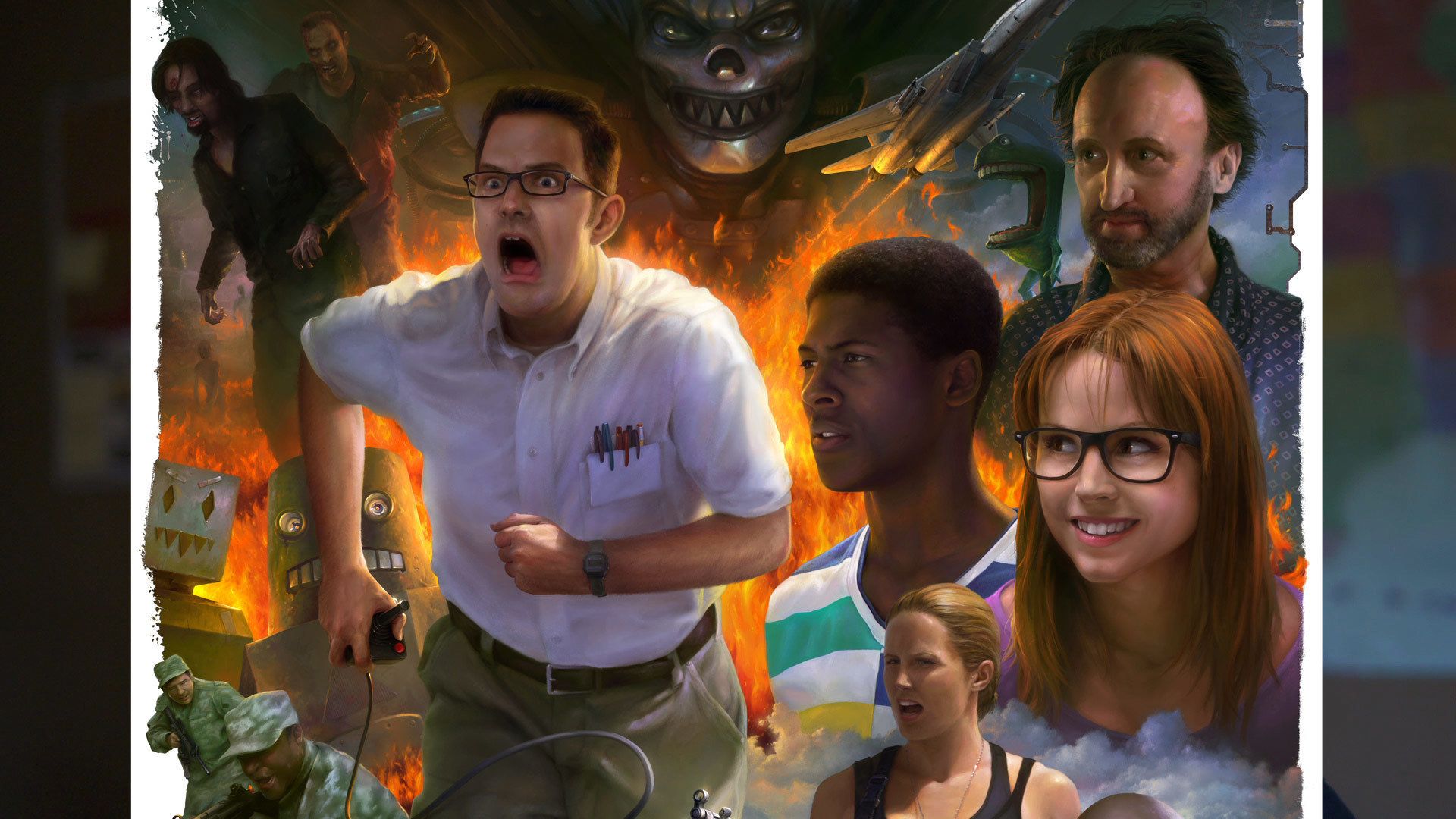 Cubierta de Angry Video Game Nerd: The Movie