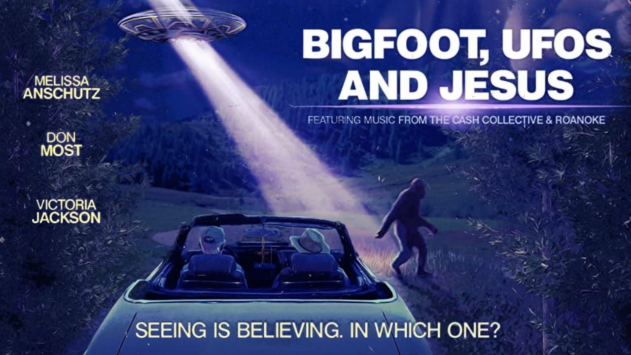 Cubierta de Bigfoot, UFOs and Jesus
