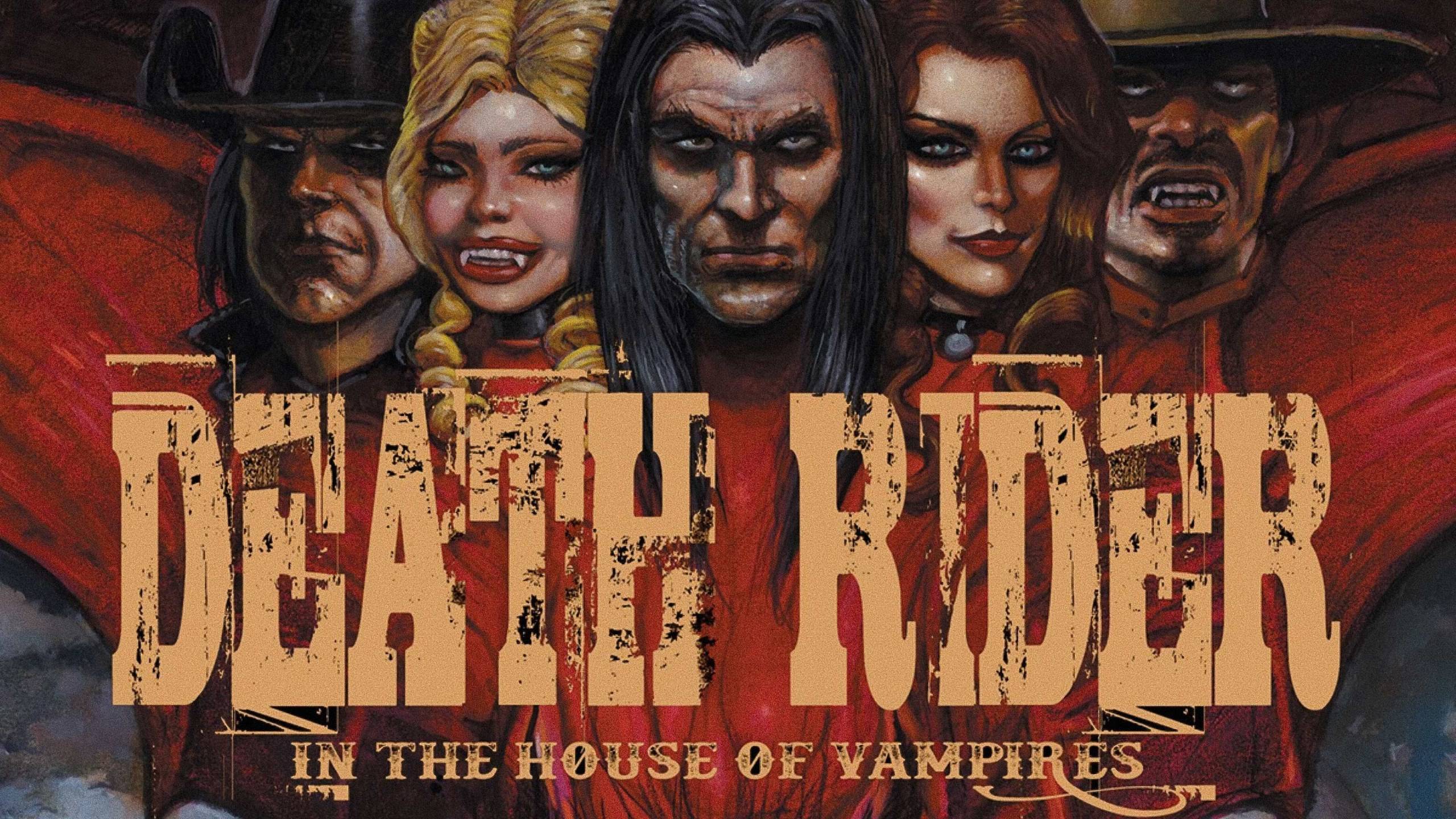 Cubierta de Death Rider in the House of Vampires