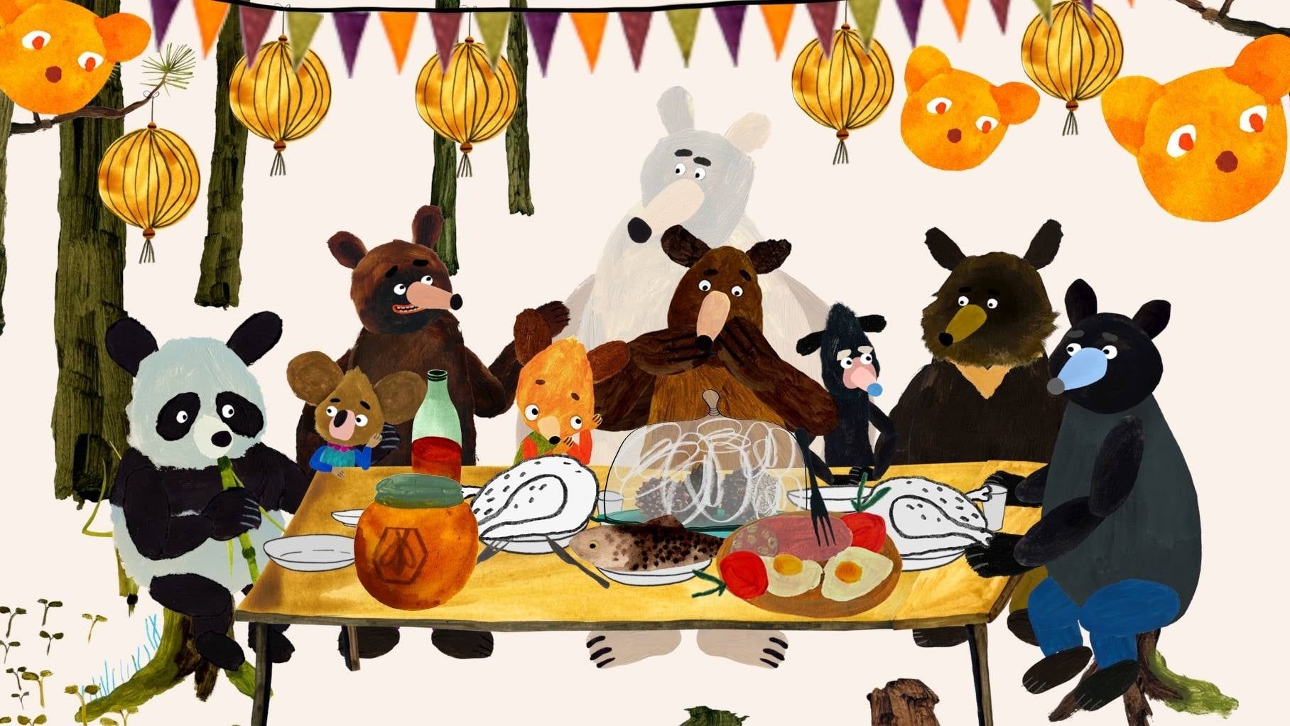 Cubierta de Hungry Bear Tales