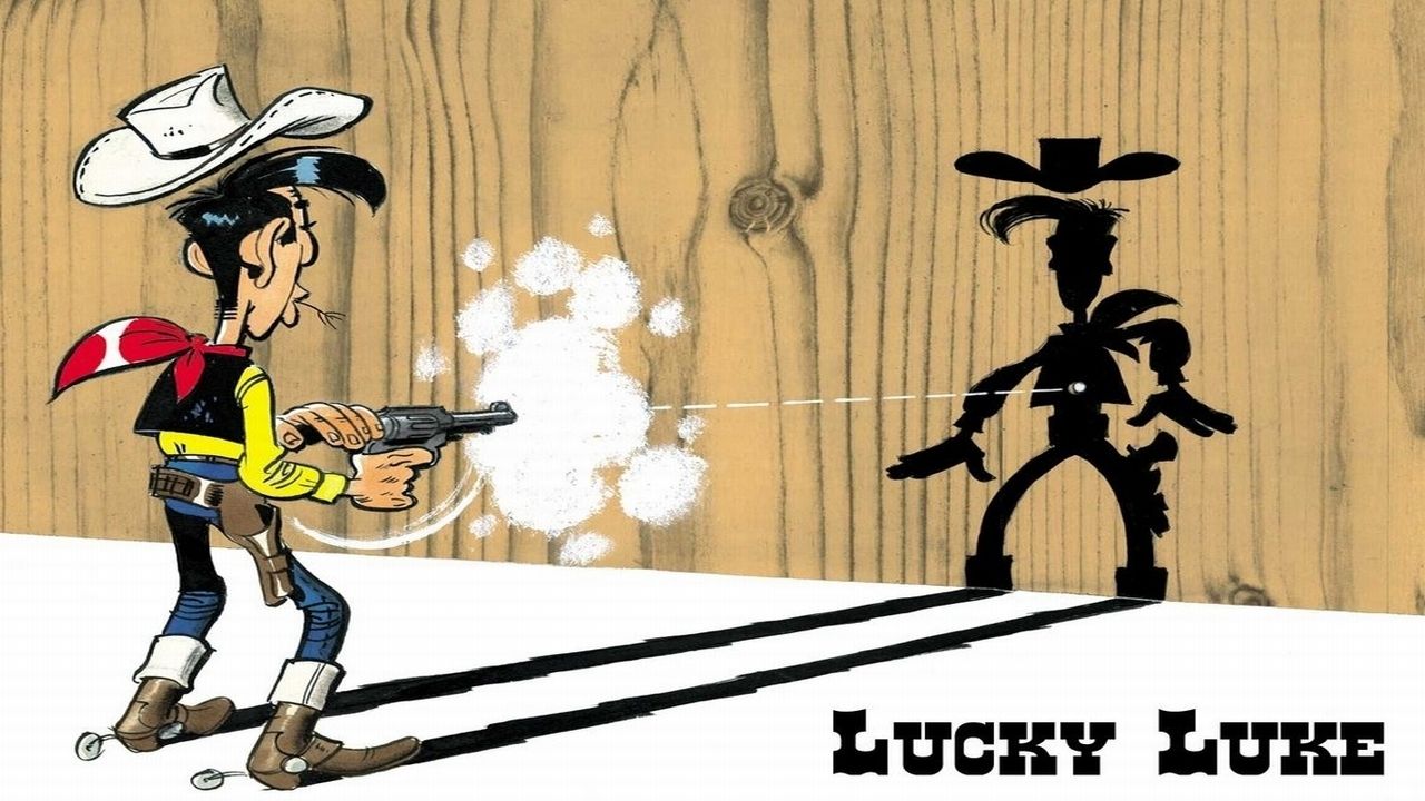 Cubierta de Lucky Luke: La fuga de los Dalton