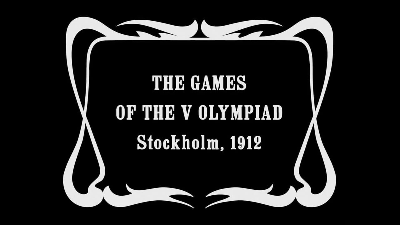 Cubierta de The Games of the V Olympiad Stockholm, 1912