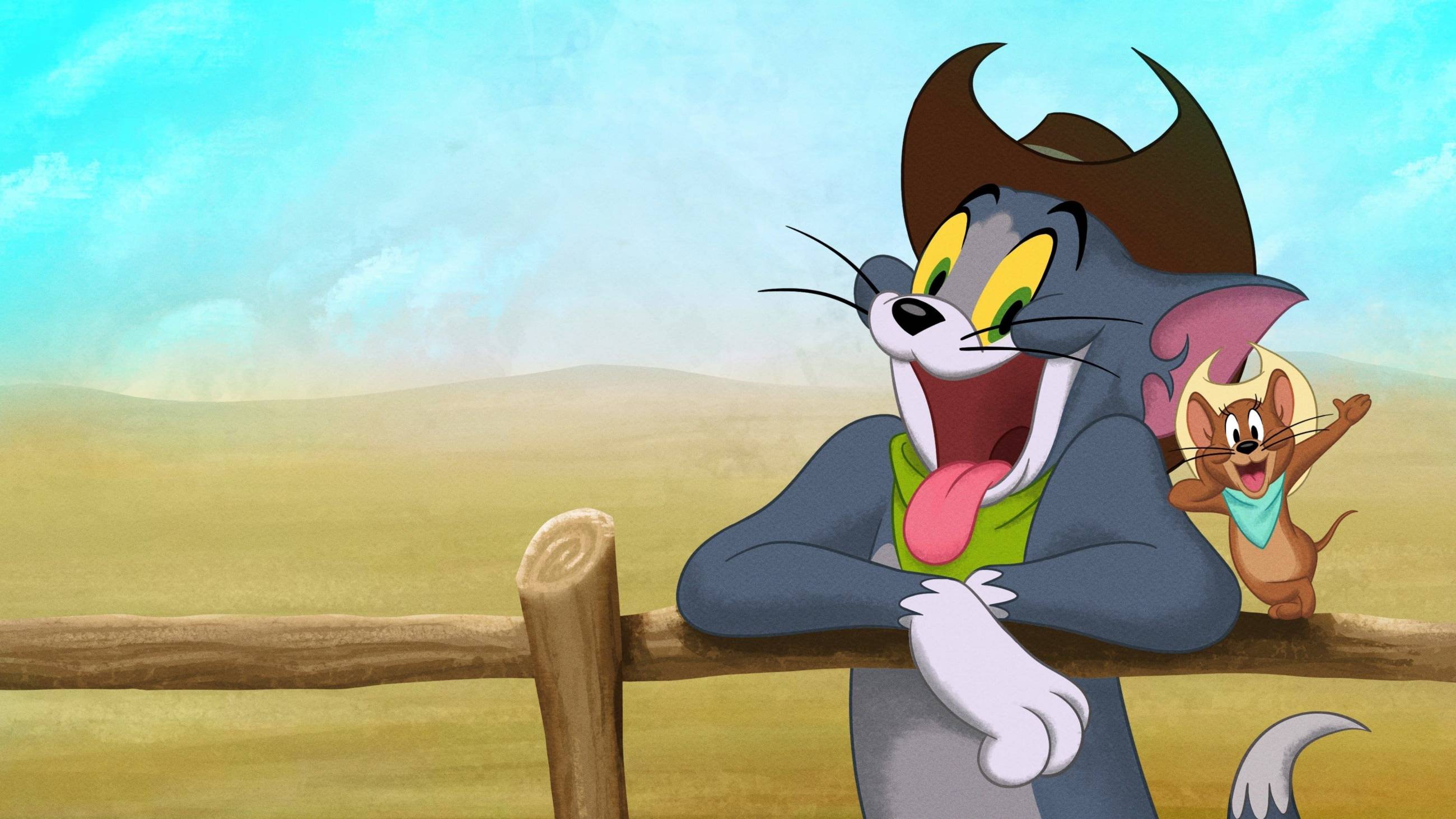 Cubierta de Tom y Jerry: ¡Arriba, vaquero!