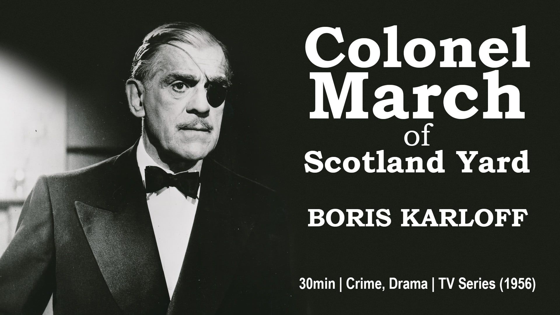 Cubierta de Colonel March of Scotland Yard