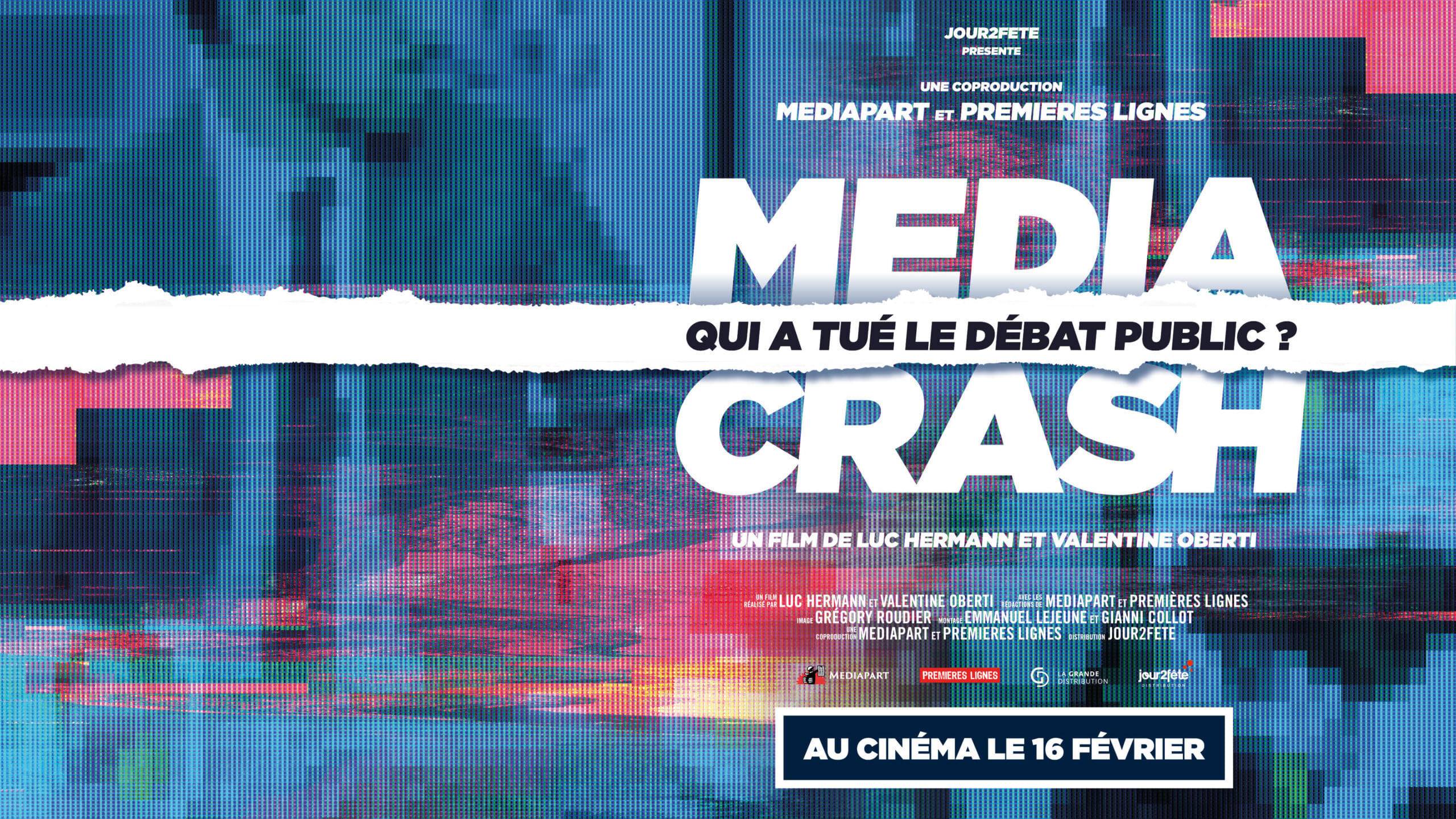 Cubierta de Media Crash - Qui a tué le débat public?