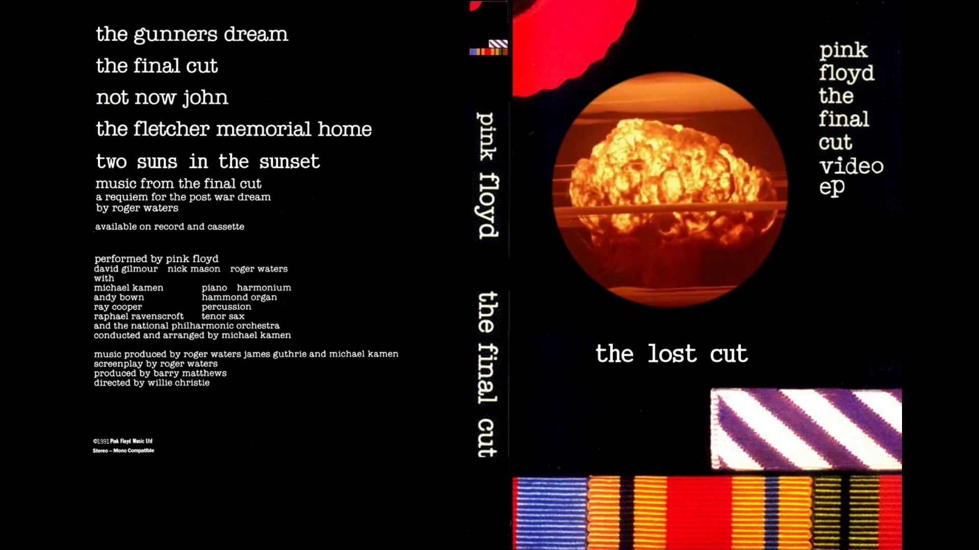 Cubierta de Pink Floyd: The Final Cut