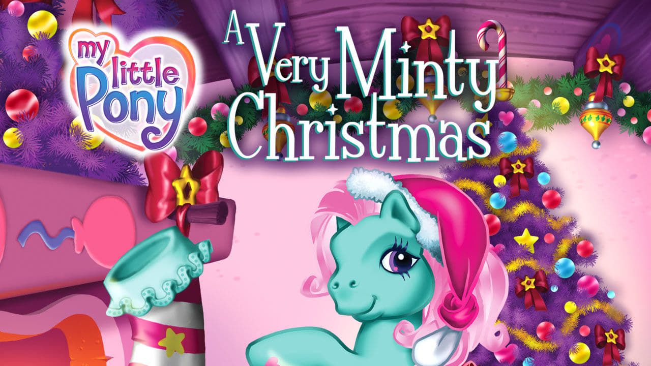 Cubierta de My Little Pony: Navidades con Pony Hierbabuena