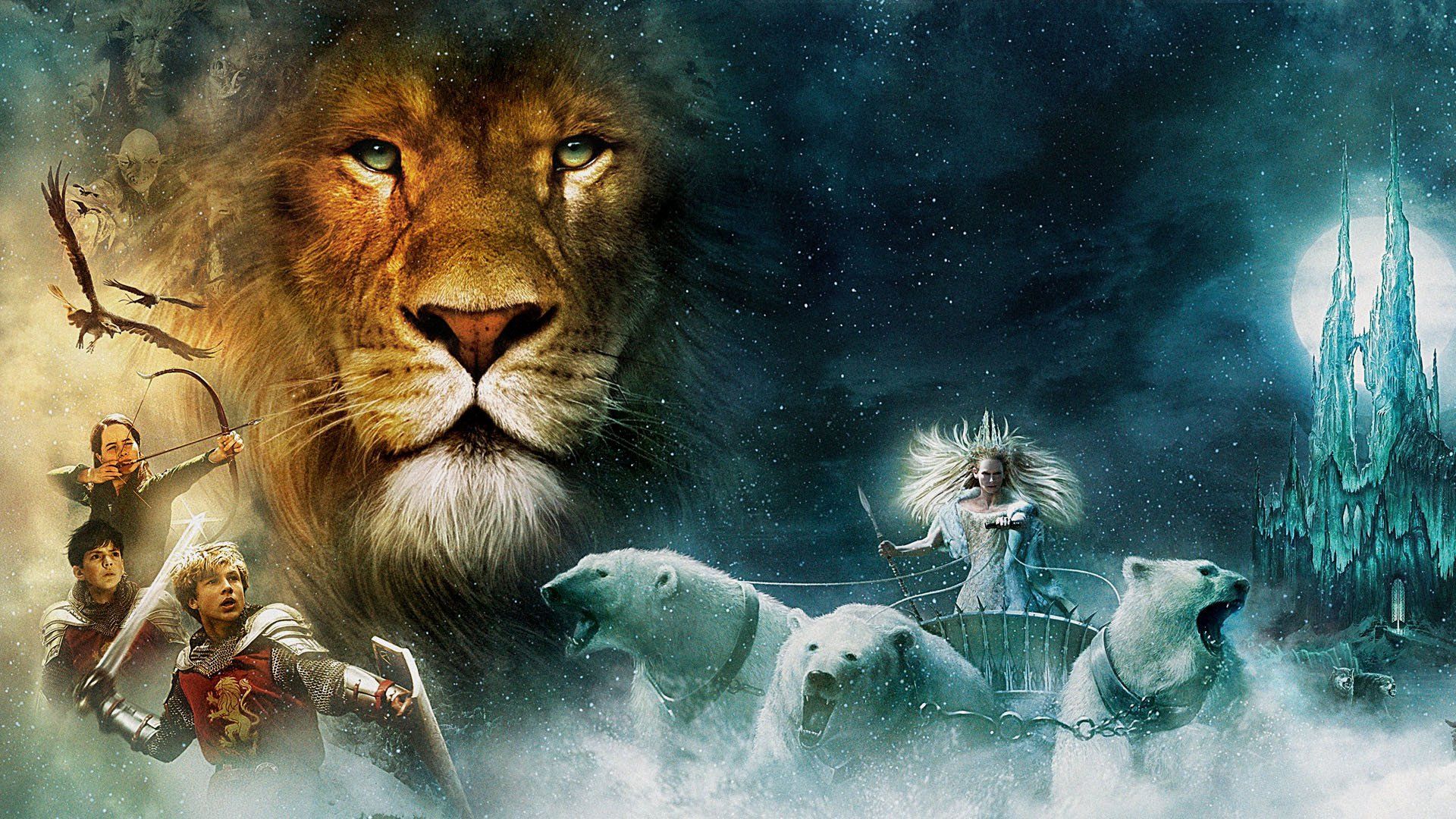 Cubierta de Las crónicas de Narnia: El león, la bruja y el armario
