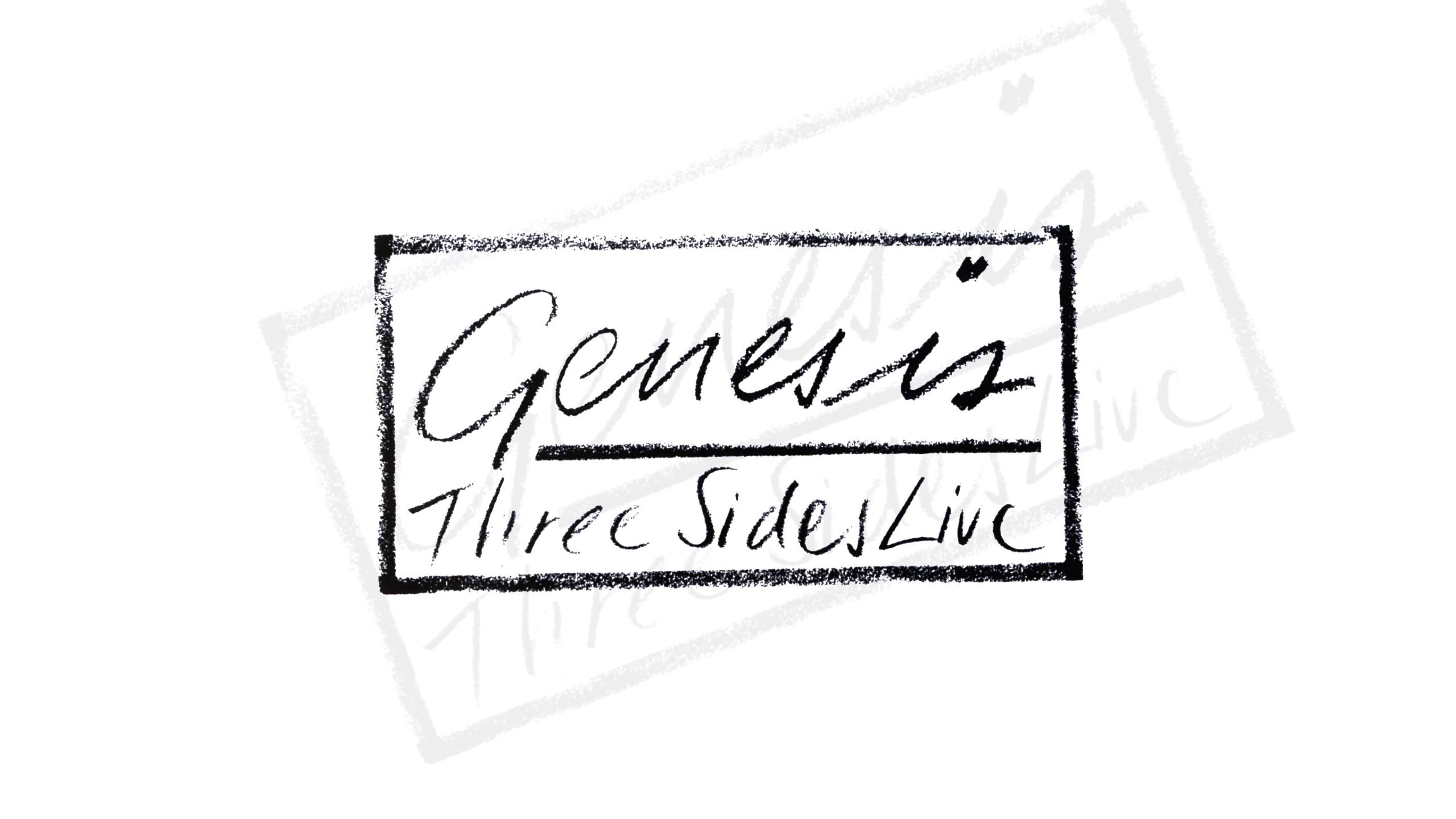 Cubierta de Genesis: Three Sides Live