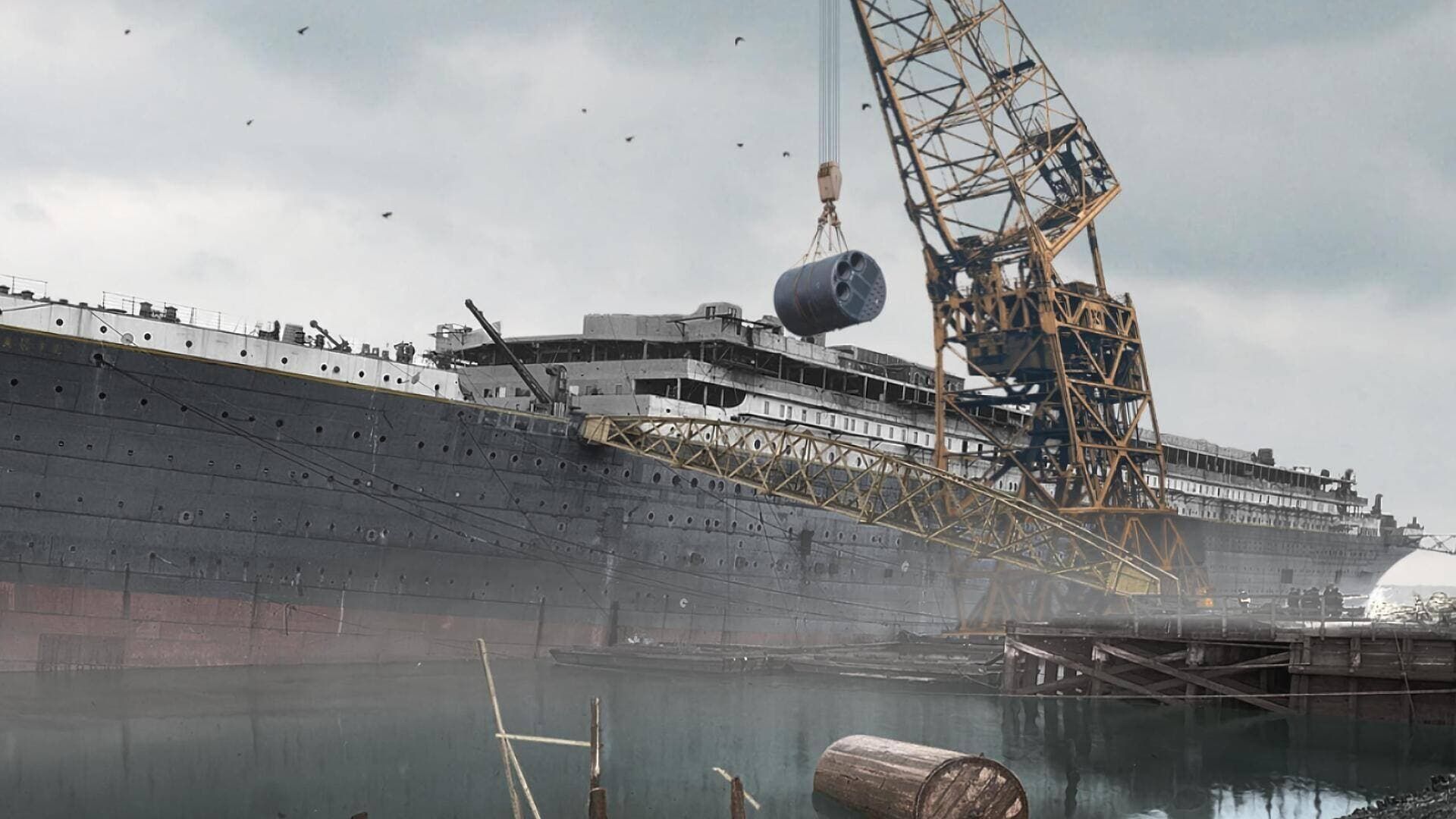 Cubierta de Titanic: La creación de un gigante