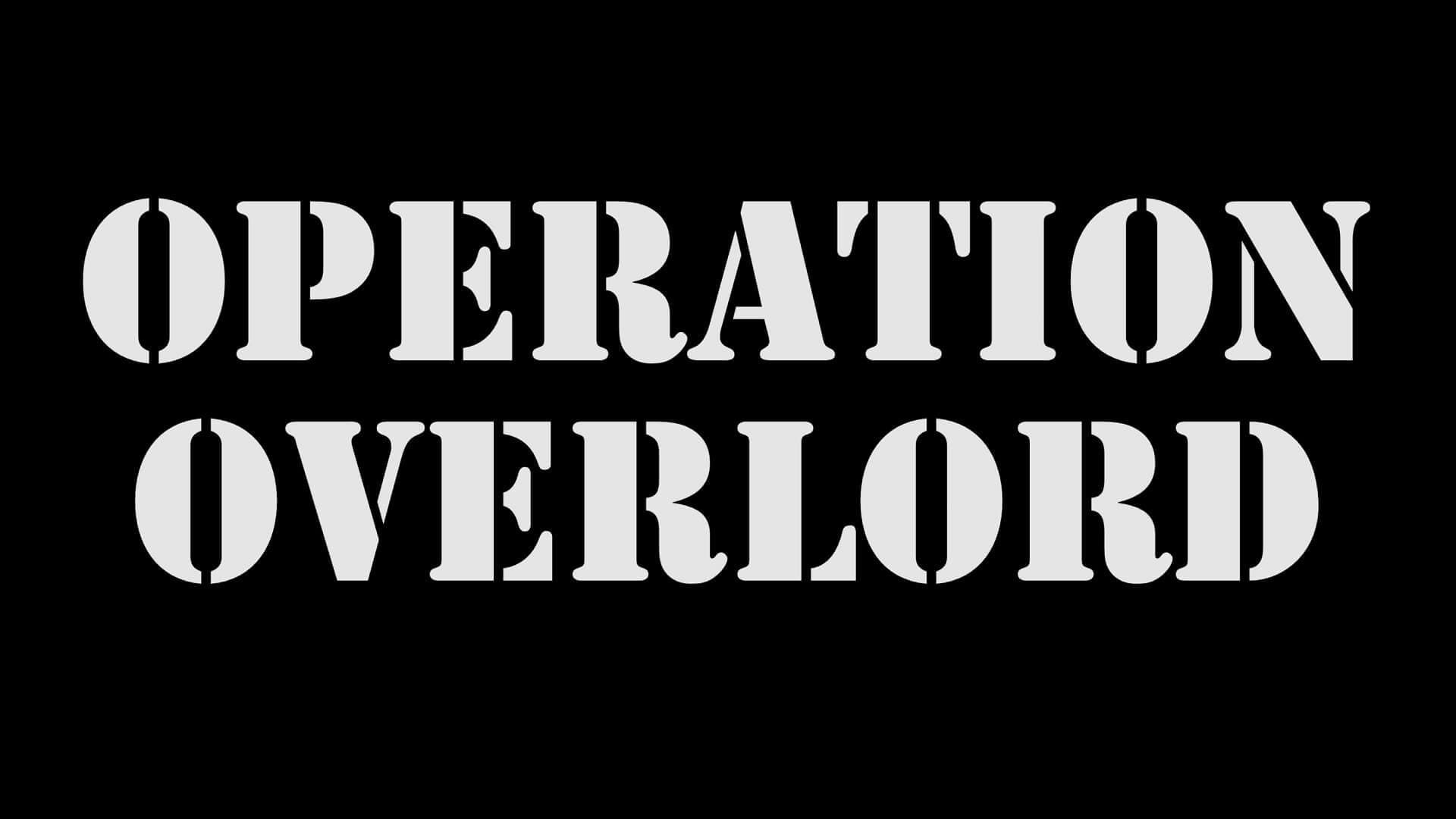 Cubierta de Operation Overlord